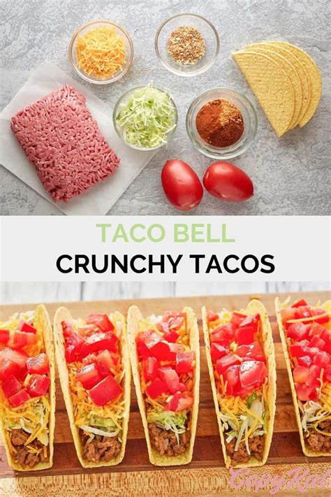 How To Make Taco Bell Crunchy Tacos Copykat Recipes