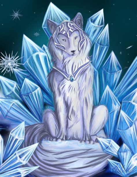 Elerian The Ice Wolf By Ayukame On Deviantart