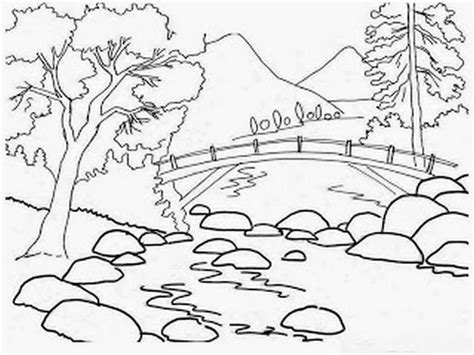 Cara mudah menggambar dan mewarnai pemandangan gunung untuk anak menggunakan pastel (how to draw and coloring a mountain with a simple way for children). Gambar Pemandangan Alam Anak Sd Kelas 5 - Gambar Kehidupan