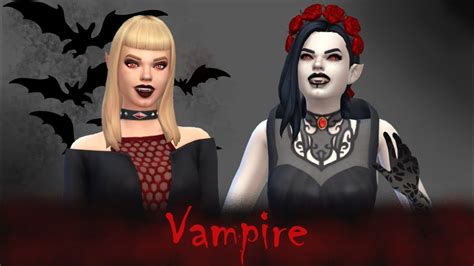 The Sims 4 Cas Vampire No Cc Youtube