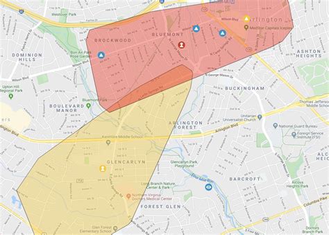 Dominion Va Power Outage Map Map