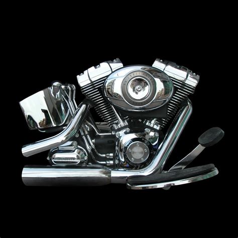 Harley davidson custom buck 50th anniversary v twin engine dagger stag #16/3000. NO 19: HARLEY DAVIDSON "TWIN CAM" SOFTAIL MOTORCYCLE ENGIN ...