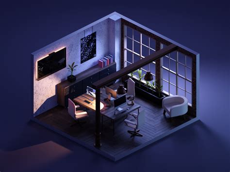 Blender 3d Inspiration Small Game Rooms 3d Interior Design Room Design