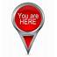 You Are Here Icon Illustrations Royalty Free Vector Graphics & Clip 