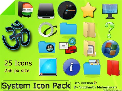 System Icon Pack иконки для Windows