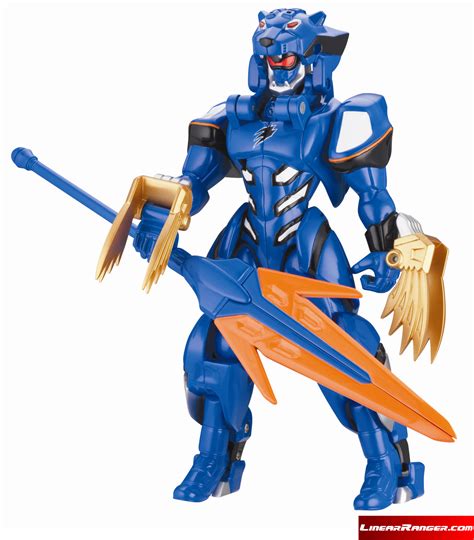 Power Rangers Jungle Fury Armored Blue Ranger Figure Battlizer Power