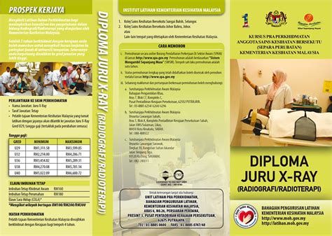 3 tahun (6 semester) meliputi subjek seperti berikut: Permohonan Program Latihan Kolej Kementerian Kesihatan ...