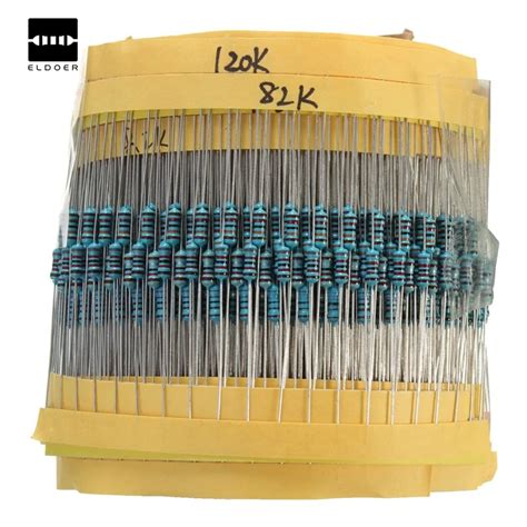 Lowest Price 1460 Pcs Metal Film Resistor Kit Pack Mix Assortment Kit