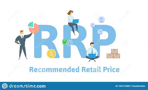Rrp Recommended Retail Price Concept With People Letters And Icons