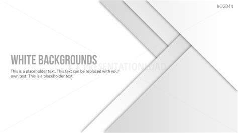 White Backgrounds Powerpoint Template Presentationload