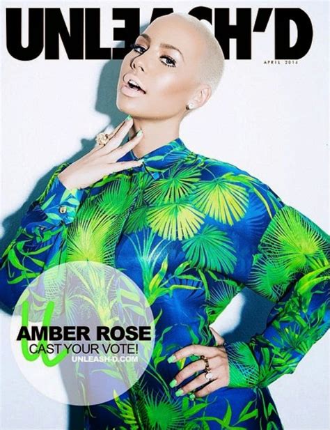 Rita Egwu S Blog Amber Rose Proves She Can Still Slay A Cover Shoot On Unleas D Magazine See
