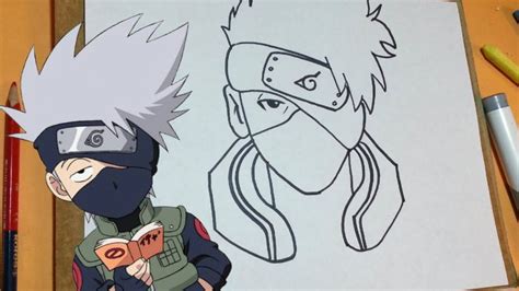 Como Dibujar A Kakashi Naruto Para Dibujar Naruto A Lapiz Dibujos De
