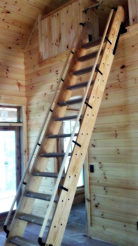 Gralin Associates Inc Retracting Ships Ladder Loft Ladder Ideas