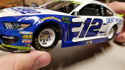 Blaney is just 25 and already succeeding on the track. NASCAR Diecast Review: 2019 Ryan Blaney Talladega Win ...