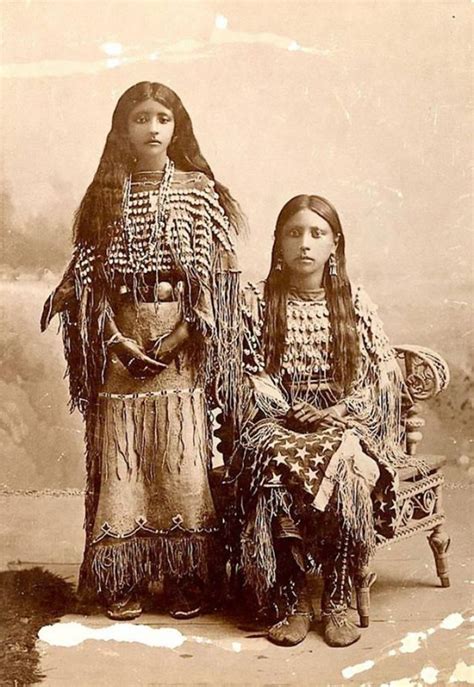 Ragazze Adolescenti Native Americane 1870 1900 Keblog