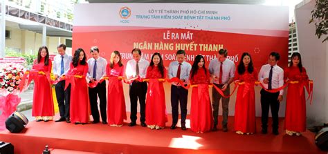 TP.HCM: Lễ ra mắt Ngân hàng huyết thanh Trung tâm Kiểm soát bệnh tật