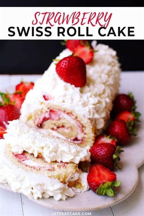 Strawberry Swiss Roll Cake Recipe Artofit