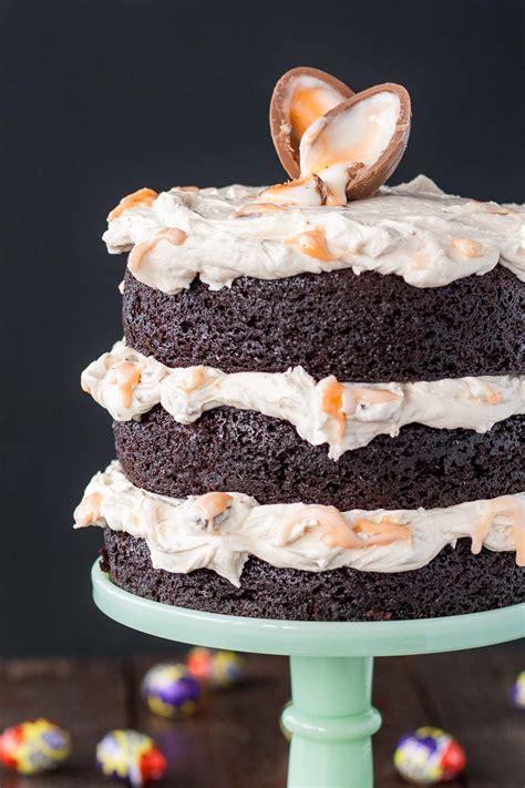 Birthday cakes can sometimes look tricky to make at home but we've got lots of easy birthday cake recipes and ideas for amateur bakers to make. Cadbury Creme Egg Cake : Liv for Cake