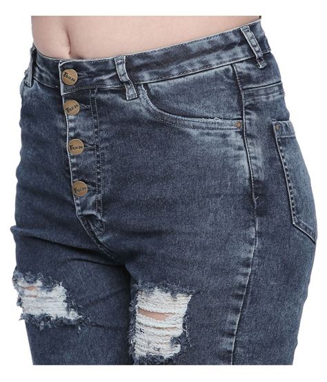 Buy Freakins Denim Hot Pants Blue Online At Best Prices In India
