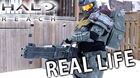 Halo Reach Spartan Armor In Real Life Youtube