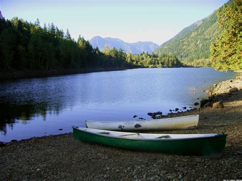 Upper Arrow Lake In Revelstoke British Columbia Canada