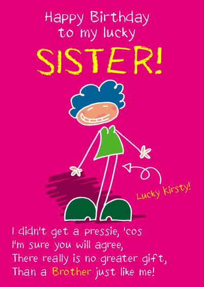 Funny birthday wishes for twins sisters. Little sister birthday Poems