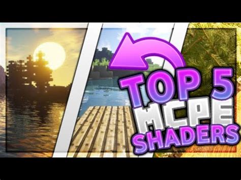 All kinds of shaders minecraft pe texture packs and resource packs, to change the look of minecraft pe in your game. Top 5 MCPE Shaders 2020 1.13+ / Realistic Shaders, No Lag ...