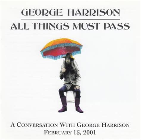 George Harrison All Things Must Pass A Conversation Us Promo Cd Album