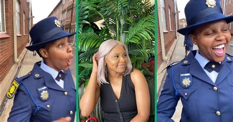 South African Woman Dances Into New Chapter As Police Officer In Tiktok