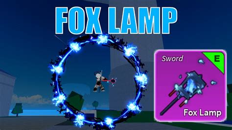 Fox Lamp Blox Fruit Youtube