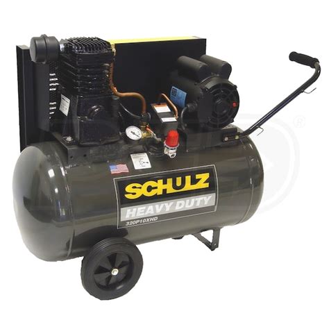 Schulz 2 Hp 20 Gallon Belt Drive Dual Voltage Air Compressor Lupon