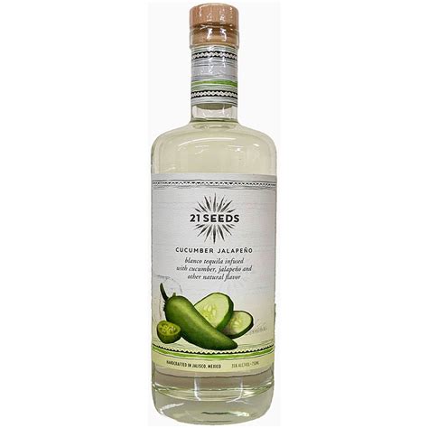 21 Seeds Cucumber Jalapeno Infused Tequila Holiday Wine Cellar