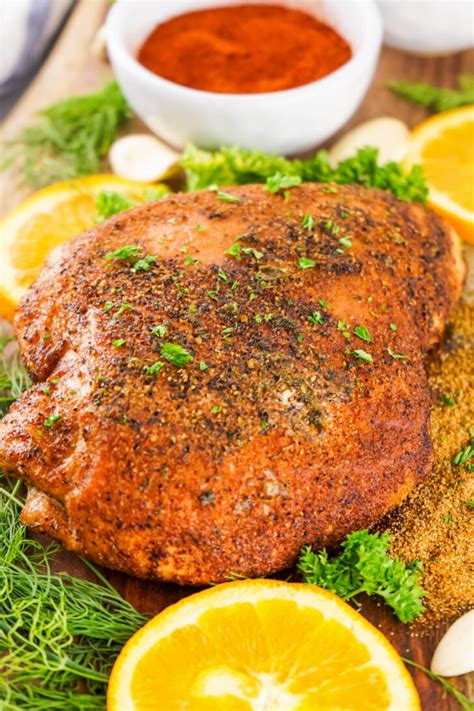 smoked boneless turkey breast for thanksgiving easy recipe