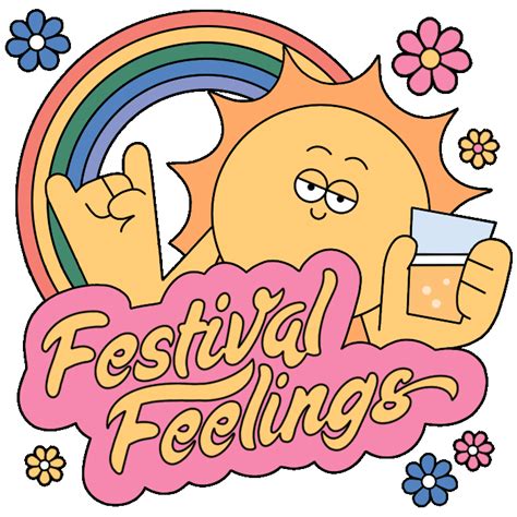 Music Festival Sticker By Dan Woodger For Ios And Android Giphy