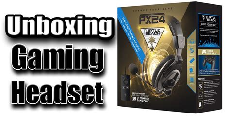 Unboxing Gaming Headset Turtle Beach PX24 Para PS4 Xbox One PC Mac Y