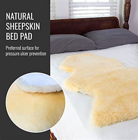 Dmi Natural Sheepskin Medical Bed Mattress Sheepskin For Bed Sores