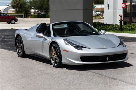 Shop millions of cars from over 22,500 dealers and find the perfect car. Used 2013 Ferrari 458 Spider For Sale ($179,900) | Marino Performance Motors Stock #195005