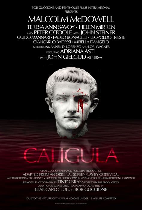 Caligula Alternativemovieposters Caligula Penthousemagazine Movie