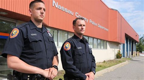 nassau rookie officers honored for arrest in robbery spree newsday