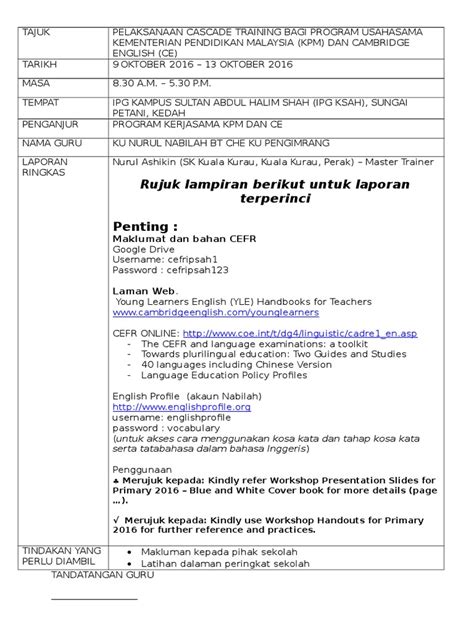 Form minit curai baru izan wahab. minit curai cefr | Reading (Process) | Applied Linguistics
