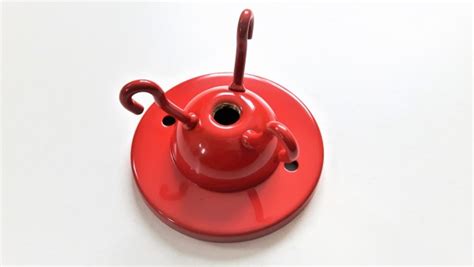 Great savings & free delivery / collection on many items. Red 3 hook ceiling plate for light fitting