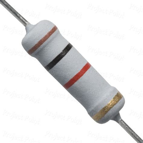 1k Ohm 2w Flameproof Metal Oxide Resistor Mof Mor Rsf 2 Watts