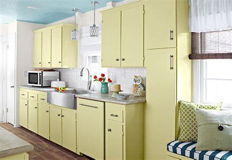 If you have experience and want to join the lowe's team as an independent installer, get started by applying. Yellow Cabinets - Eclectic - kitchen - Valspar Play Bill ...