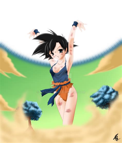 Goku Female Version By Marcoshq On Deviantart