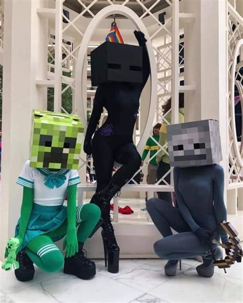 Creeper Aw Man Minecraft Costumes Minecraft Funny Minecraft Anime