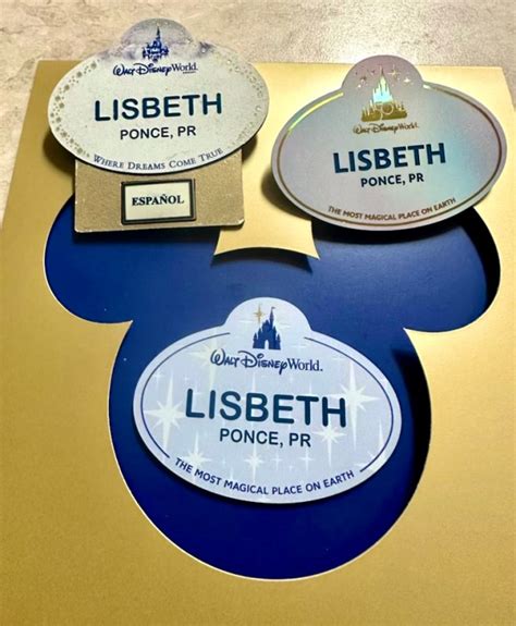 New Nametags For Disney World Cast Members Our Magical Disney Moments