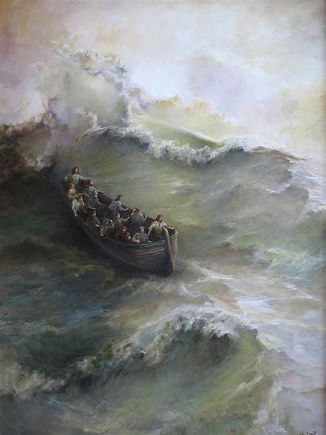 37 Painting Jesus Calms The Storm