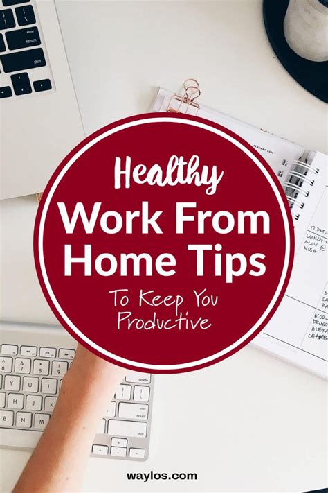 15 Super Healthy Working From Home Tips To Keep You Productive Working Mom Schedule Working