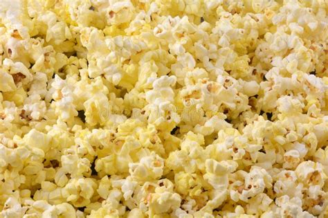 Buttered Popcorn Food Background Stock Image Image Of Butter Kernels