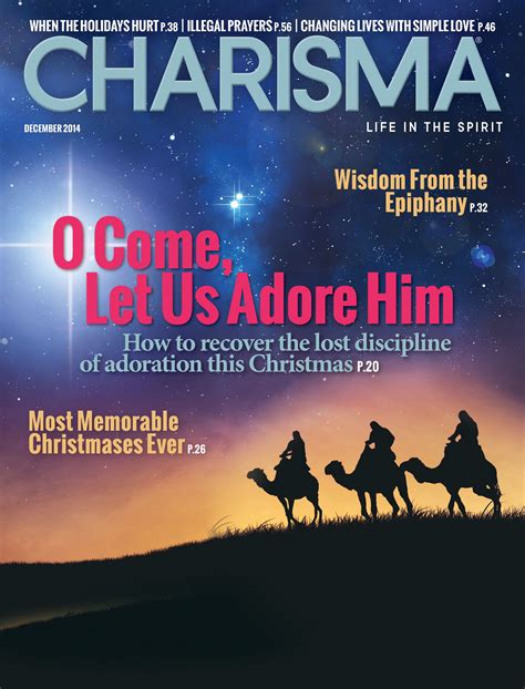 December 2014: O Come, Let Us Adore Him December 2014, Epiphany